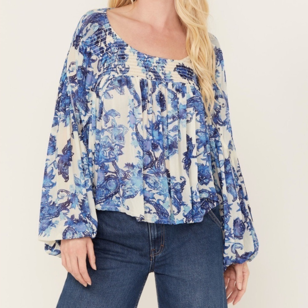 Free people Up For Anything Top tea combo NWOT​​​​​​